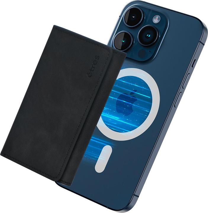 Actual product image Techmade ETRES Magnetic leather wallet without pocket for smartphones