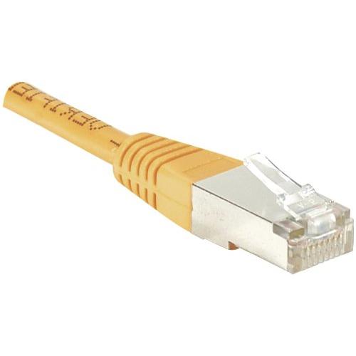 Exertis Connect Patchkabel F/UTP, CAT.6, orange, 3.0 m Patchkabel mit besonders schmalem Knickschutz (F/UTP, CAT6, 3 m),...