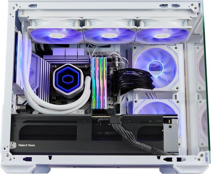Actual product image Cooler Master CoolerMaster Geh Elite 481 White (ITX, mATX)