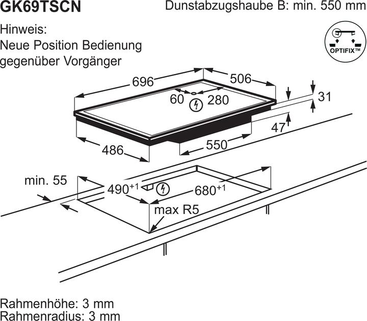 Immagine prodotto Electrolux GK69TSCN