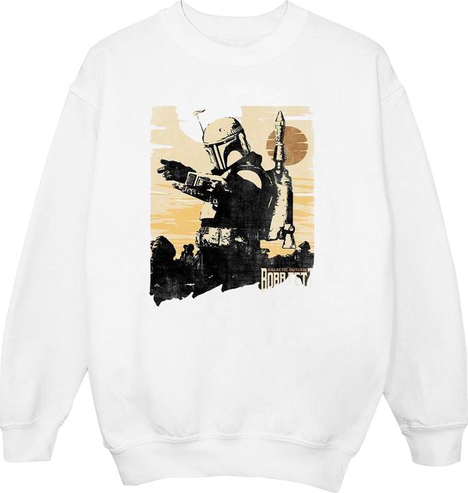 Actual product image Star Wars Mens The Book Of Boba Fett Points Sweatshirt (XL)