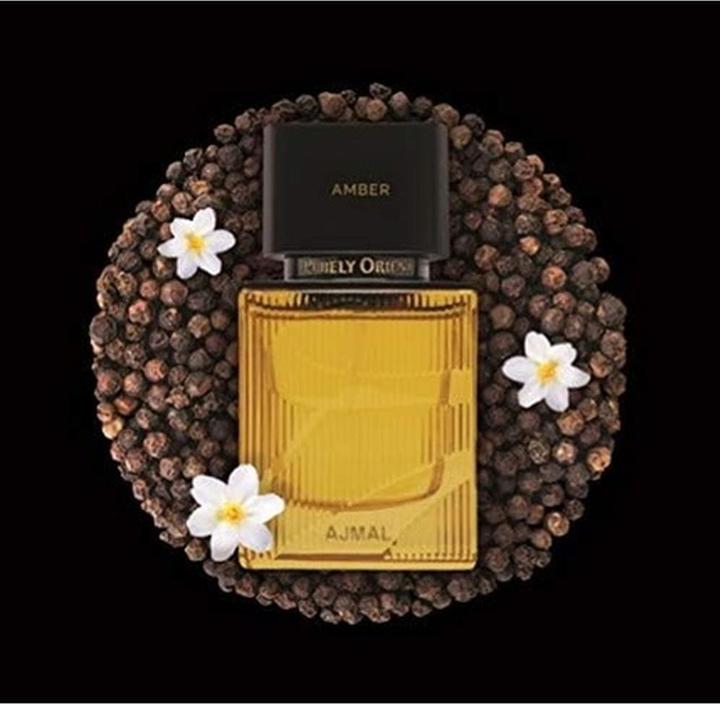 Actual product image Ajmal Purely Orient Amber Eau De Parfum 75 Ml (Eau de parfum, 75 ml)