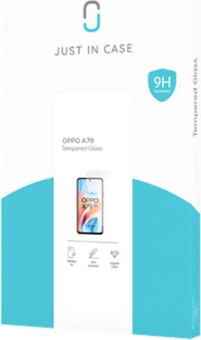 Actual product image Just in Case Tempered glass clear screen protector OPPO A79 (1 Piece, Oppo A79)