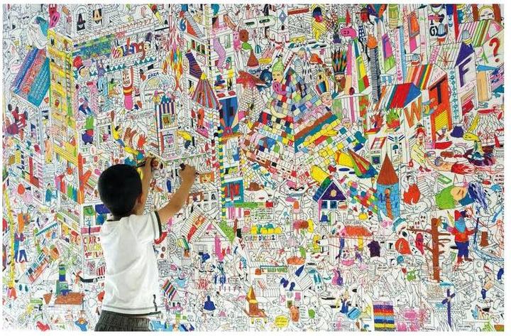 Actual product image Posca Bold Marker PC-8K (White, 8 mm, 1 x)
