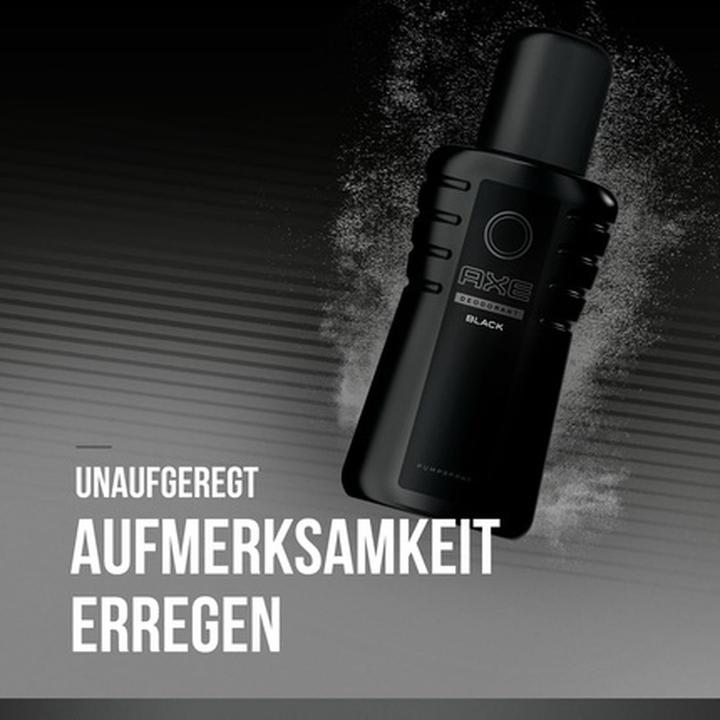 Produktbild AXE Black Deodorant Pump Spray, 75 ml (Spray, 75 ml)