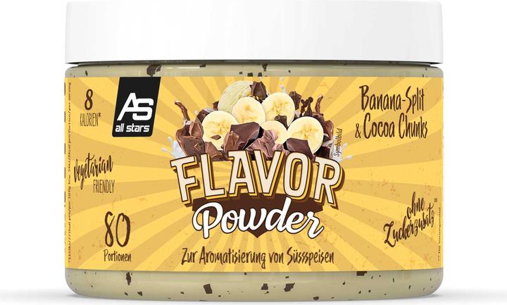 Immagine prodotto All Stars Aromi in polvere (barattolo da 240 g) (Banana split e pezzi di cioccolato, 1 pz., 300 g)