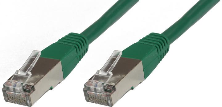 Actual product image MicroConnect F/UTP CAT6 0.25m Green LSZH (CAT6, 0.25 m)