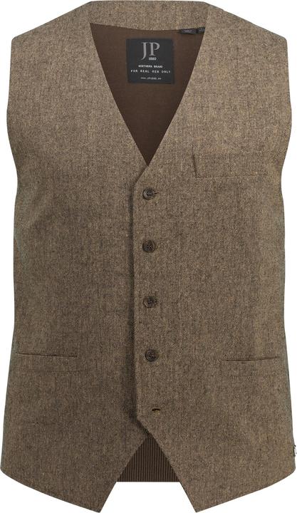 Produktbild JP1880 JP 1880 Tweed-Weste, Tracht, Wollmix, Salt&Pepper Muster, Strick-Rücken (4XL)