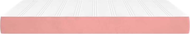 Immagine prodotto vidaXL Taschenfederkernmatratze Rosa Samt (140 x 210 cm, Nucleo della molla)