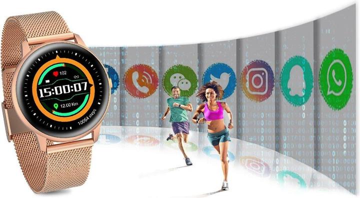 Immagine prodotto Gino Rossi Smartwatch SW015-4 Różowe złoto (SW015-4) (45 mm)