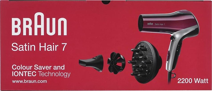 Actual product image Braun BRA Hair Dryer SH7 HD 770