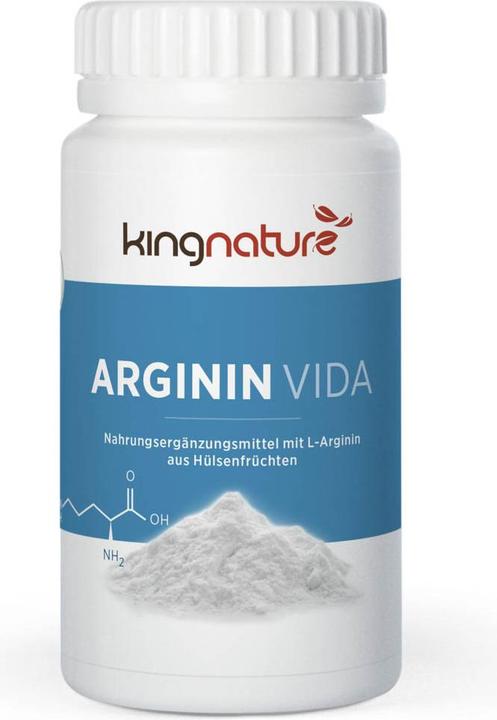 Actual product image Kingnature Arginine Vida Caps (120 Piece, Capsules, 140 g)
