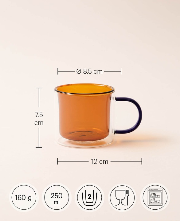 Produktbild Esmée Doppelwandiges Teeglas "Lenn", Tasse (250 ml, 1 x)