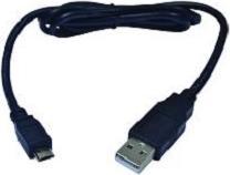 Actual product image Duracell Sync/Charge Cable 1 Metre Black (1 m)