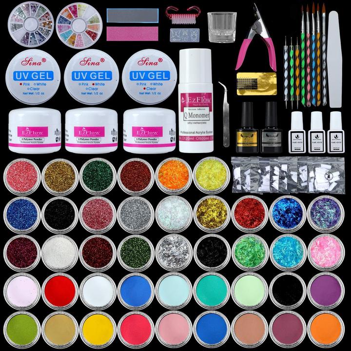 Immagine prodotto Hotolove Kit per unghie acriliche (Set, Multicolore)