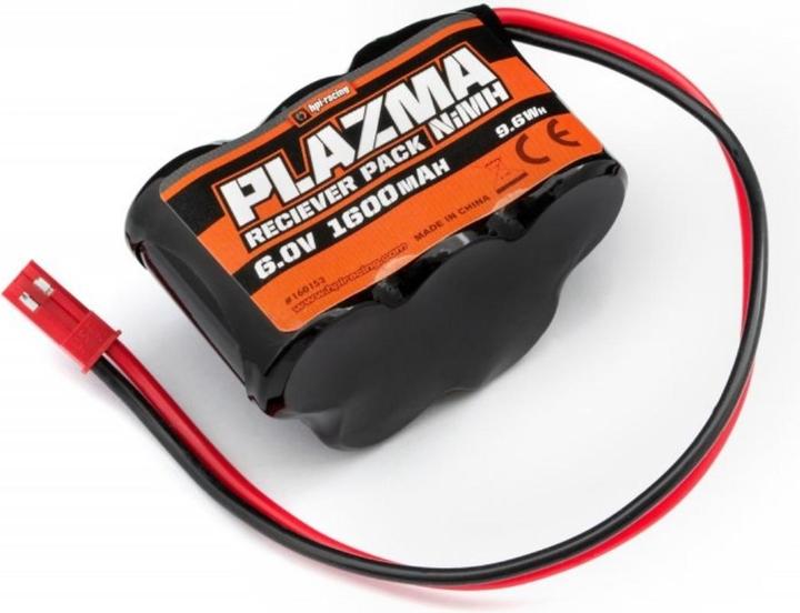 Image du produit HPI Plazma 6.0V 1600mAh NiMH Receiver Battery Pack (6 V, 1600 mAh)