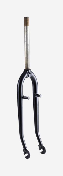Actual product image Btwin fork 120e black 202717