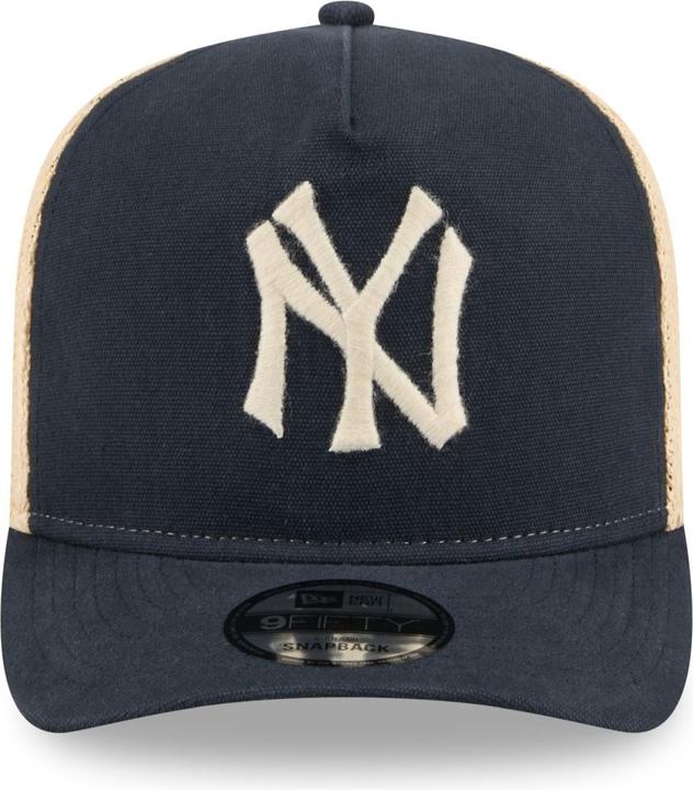 Produktbild New Era 9Fifty A-Frame Cap - Grained New York Yankees (One Size)