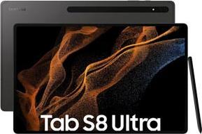 Actual product image Samsung Galaxy Tab S8 Ultra (5G, 14.60", 512 GB, Graphites)