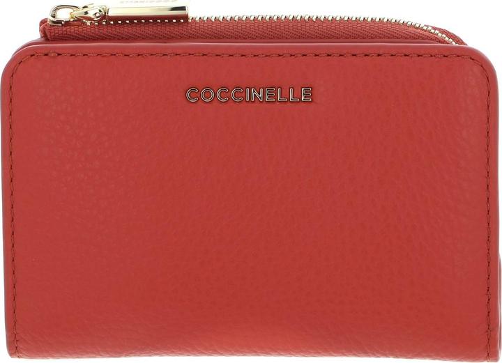 Actual product image Coccinelle Metallic Soft Wallet Grained Leather