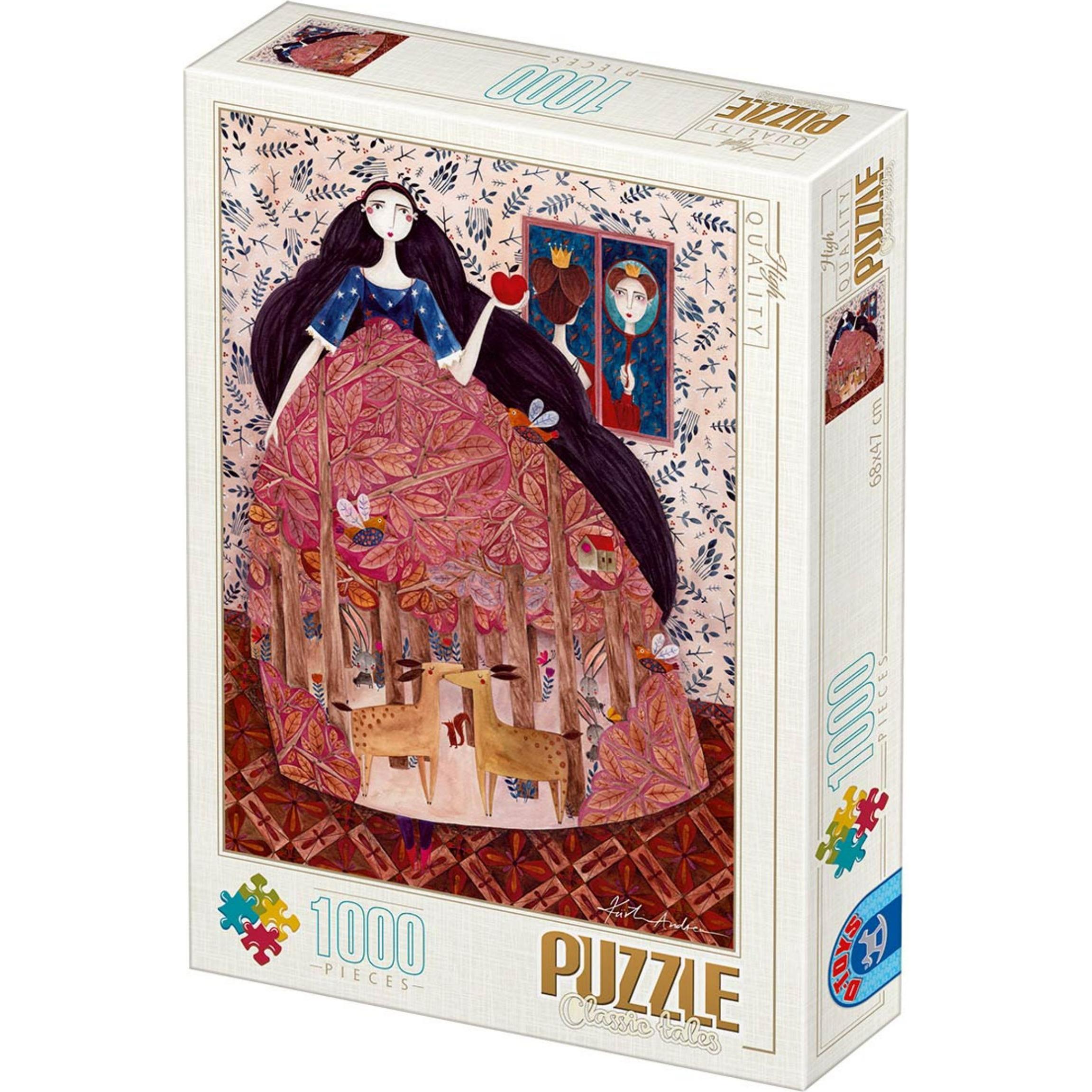 D-Toys Puzzle 1000 Andrea Kurti, Die Schneekönigin (1000 Teile)