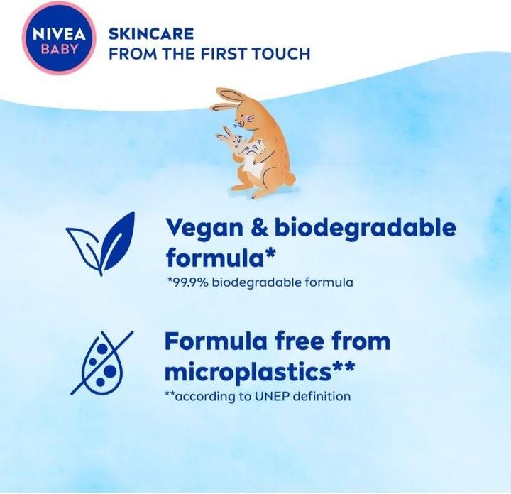 Image du produit NIVEA Baby Soft&Cream Wet Wipes 2X57 pcs.
