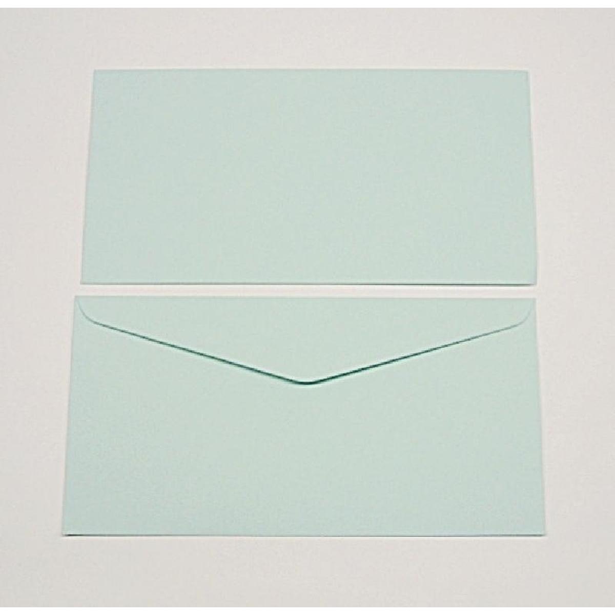 Thumbnail - Blanke, Briefumschlag, Briefumschläge DINlang 120g/qm gummiert VE=100 Stück himmelblau (110 x 220 mm, 100 x)