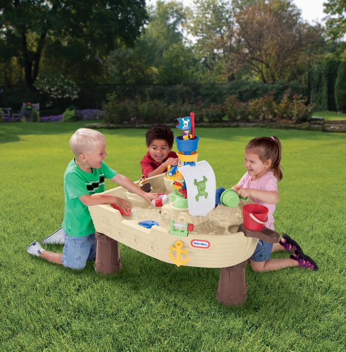 Actual product image Little Tikes Water feature table pirate ship