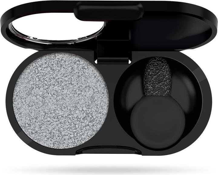 Actual product image Pupa Milano Highly pigmented eyeshadows Vamp! (Compact Eyeshadow) 1.5 g - Shade: 302 Pure Silver - (Pure Silver)