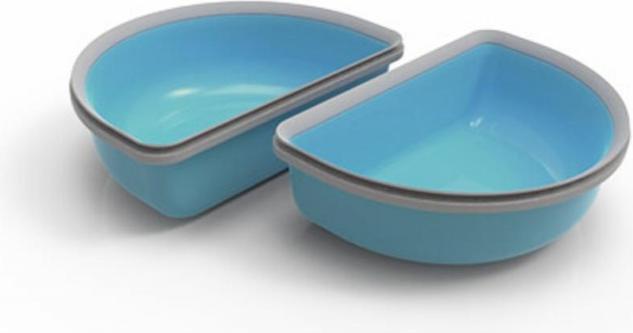 SureFeed Half-shell set for Connect blue (0.20 l)