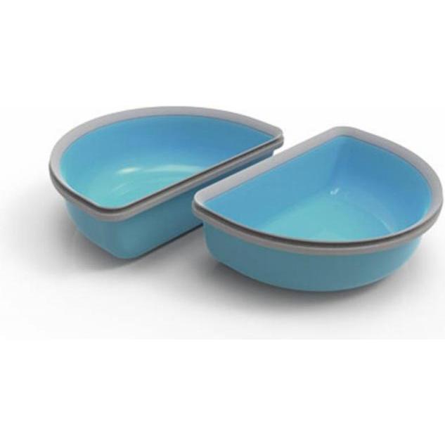 SureFeed Halb-Schalen-Set für Connect blau (0.20 l), Futternapf