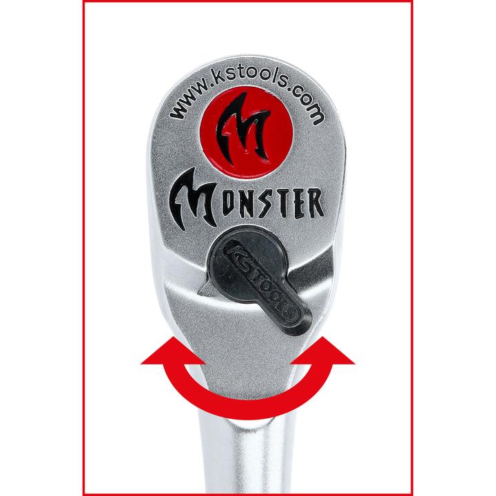 Produktbild KS Tools 1/4 Monster Bit-Umschaltknarre (1/4")