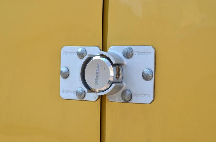 Image du produit Master Lock Cadenas avec anse de fermeture pour charge lourde 736EURD