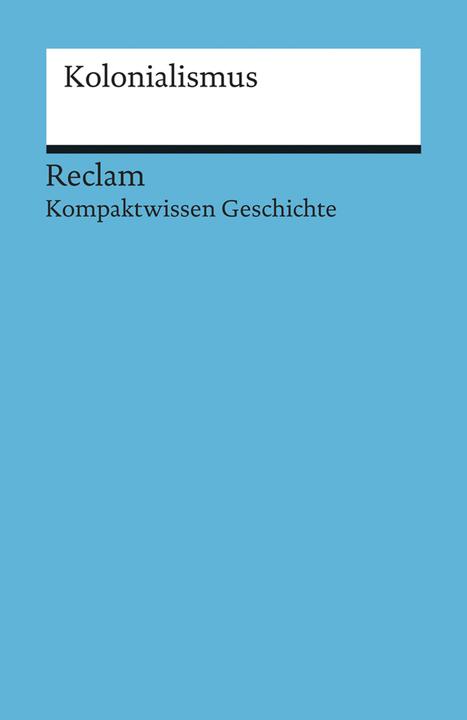Produktbild Kolonialismus (Deutsch, Thomas Lange, 2015)