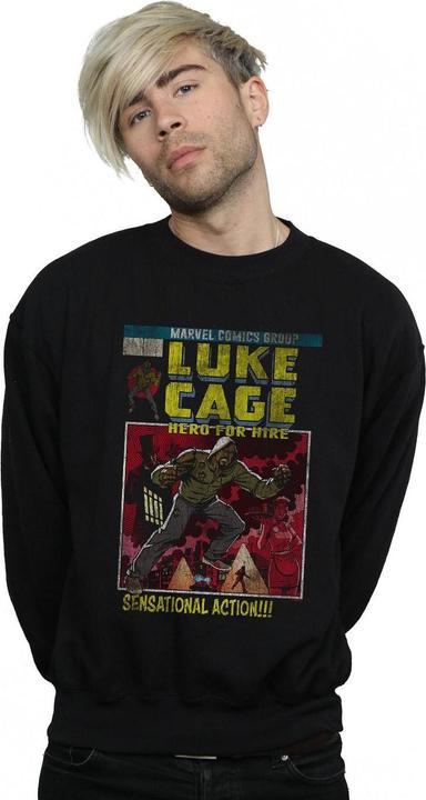 Image du produit - Sweat LUKE CAGE DISTRESSED YOURSELF - Homme (XL)