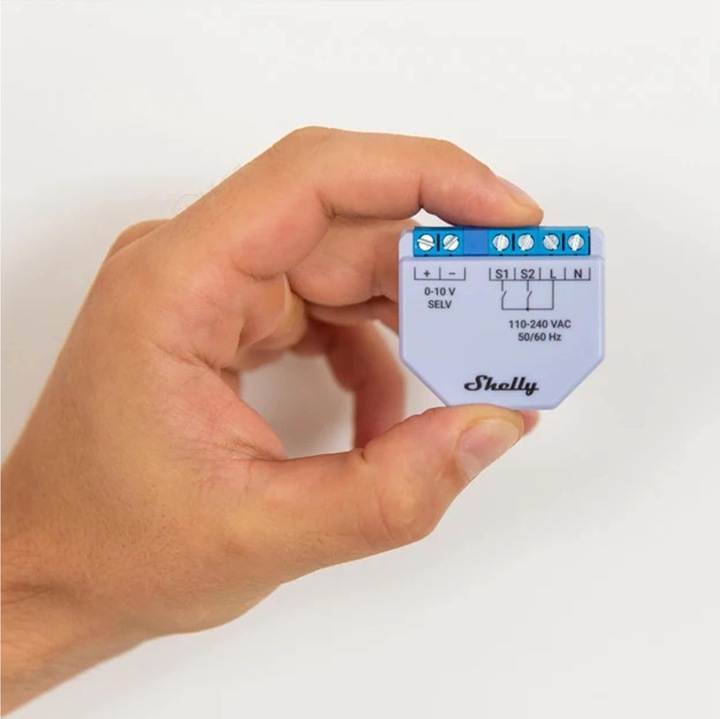 Image du produit Shelly Plus Variateur 0-10V (Actionneur de commutation)