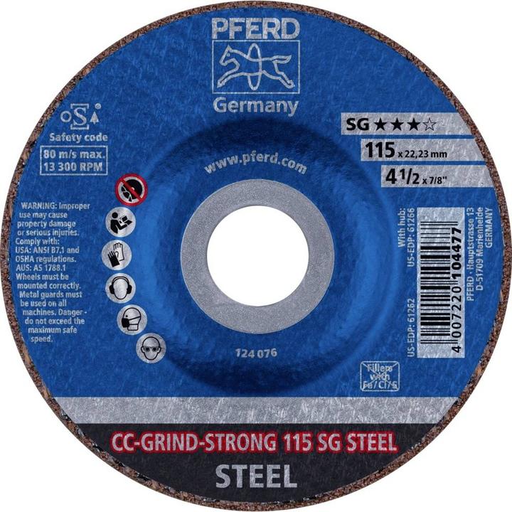 Produktbild Pferd Schleif-/Schruppscheibe CC-GRIND-STRONG SG STEEL