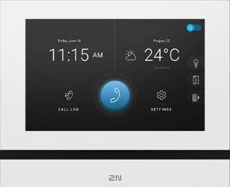 Actual product image 2N Indoor Intercom Indoor View White (Cable, Ethernet)