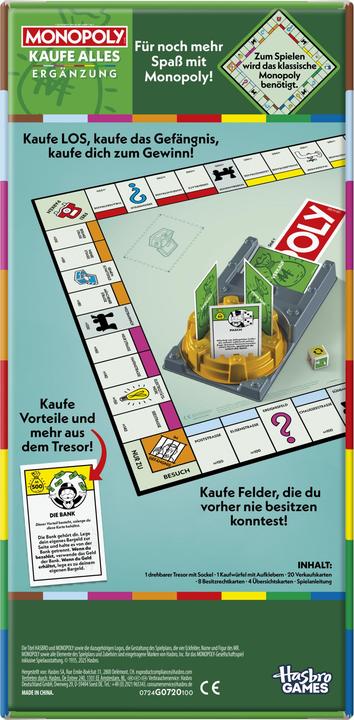 Produktbild Hasbro Gaming Monopoly Buy Everything (Deutsch, 2 - 6 Spieler)