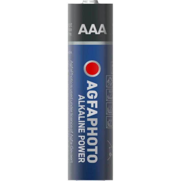 AGFAPHOTO Power LR03 Micro (AAA)-Batterie Alkali-Mangan 1.5 V 48 St. (48 Stk., AAA), Batterien + Akkus