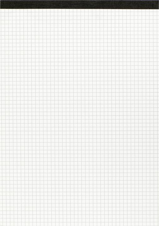 Landré Bloc-notes (A4, Quadrillé, Couverture rigide)