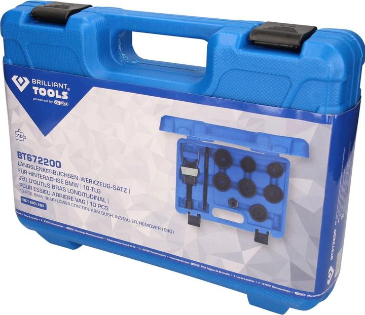 Actual product image KS Tools Trailing arm bushing tool set for rear axle BMW 10 pcs.