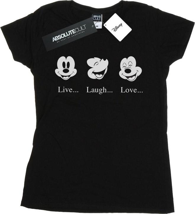 Produktbild Disney Mickey Mouse Live Love Laugh TShirt (M)