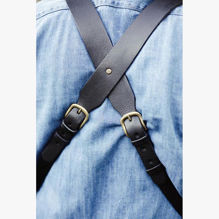 Produktbild Bronkey Berlin Dual-Leder-Kameragurt, Schwarz, L Large