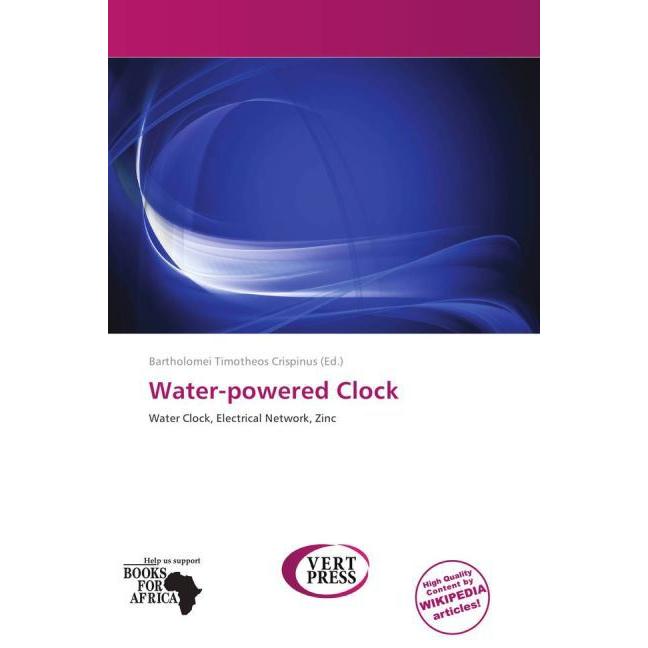 Water-powered Clock, Fachbücher