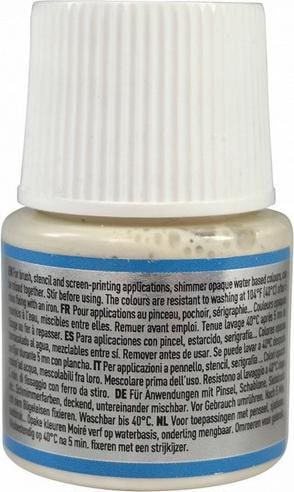 Actual product image Pebeo Setacolor Opaque (Shimmering mother of pearl, 45 ml)