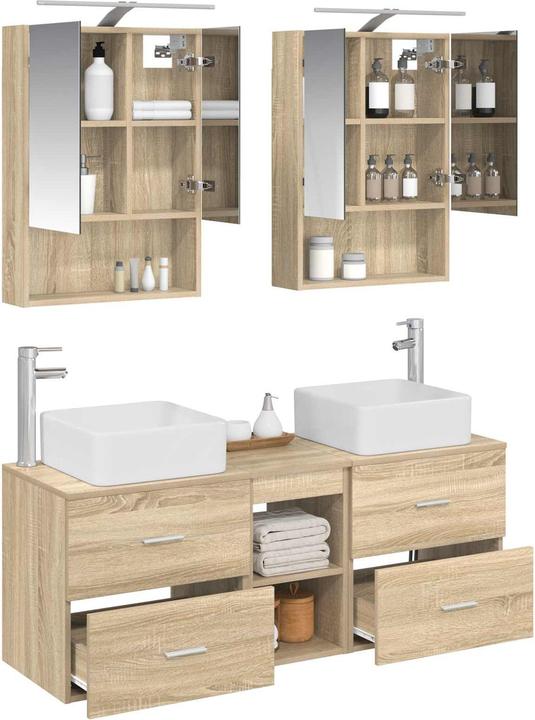 Produktbild vidaXL Badezimmermöbel-Set