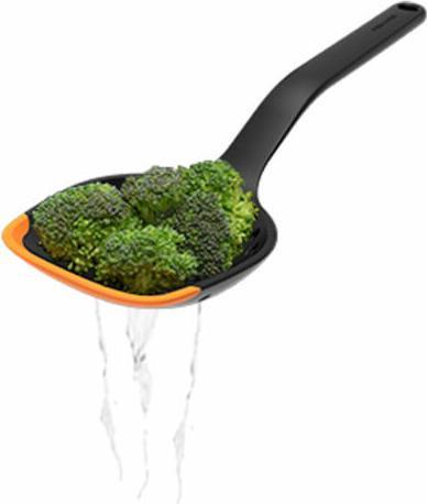 Produktbild Fiskars 1027302 Sieblöffel, schwarz