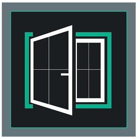 Actual product image Wera Kraftform Kompakt F 1 (Allen screw, Inner square, External hexagon)