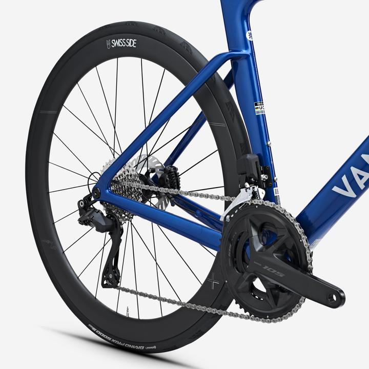 Produktbild Van rysel Rennrad 12 Gänge Powermeter RCR Pro Shimano 105 DI2 blau